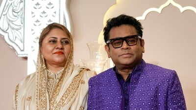 Earlier this month, AR Rahman and Saira announced their separation after 29 years of marriage. (AP Photo /Rajanish Kakade) (AP) Earlier this month, AR Rahman and Saira announced their separation after 29 years of marriage. (AP Photo /Rajanish Kakade) (AP)