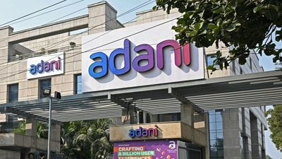The 'Adani House' corporate building in Gurgaon on November 27, 2024. (AFP) The 'Adani House' corporate building in Gurgaon on November 27, 2024. (AFP)