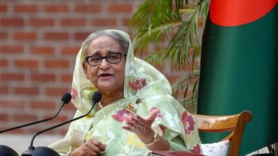 Former Bangladesh prime minister Sheikh Hasina Former Bangladesh prime minister Sheikh Hasina