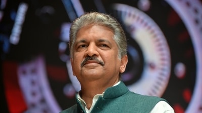 "Don’t try this without supervision!" Anand Mahindra wrote, sharing the video of the car smoking its tires by doing donuts and slides, showcasing a surprisingly more playful side of things, especially considering it is an SUV (Indranil Aditya/Bloomberg)