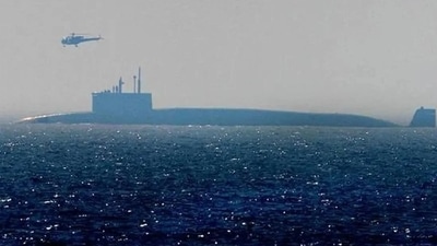 The INS Arighaat is fitted with K-4 missiles capable of striking targets at distances over 3,500 kilometers. The INS Arighaat is fitted with K-4 missiles capable of striking targets at distances over 3,500 kilometers.