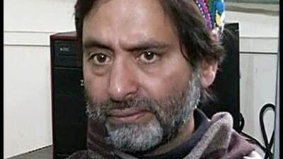 JKLF leader Yasin Malik. (ANI) JKLF leader Yasin Malik. (ANI)