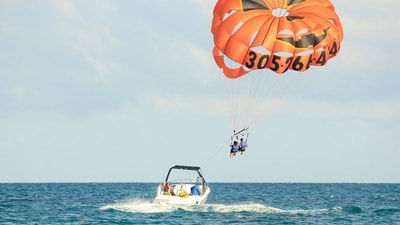 Parasailing trials begin at Himachal's Govind Sagar Lake this December (File Photo by Pixabay) Parasailing trials begin at Himachal's Govind Sagar Lake this December (File Photo by Pixabay)