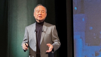 SoftBank CEO Masayoshi Son has also publicly expressed admiration for OpenAI co-founder and CEO Sam Altman and said he frequently talks to him (Reuters)