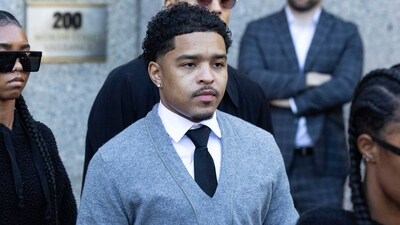 Justin Dior Combs faces rental restrictions after allegations of causing damage during large parties. (AP Photo/Yuki Iwamura) (AP) Justin Dior Combs faces rental restrictions after allegations of causing damage during large parties. (AP Photo/Yuki Iwamura) (AP)