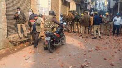 Violence erupted in Sambhal district on November 24 after a team led by an advocate commissioner surveyed the Mughal-era Shahi Jama Masjid on the orders of a local court. (PTI file photo) Violence erupted in Sambhal district on November 24 after a team led by an advocate commissioner surveyed the Mughal-era Shahi Jama Masjid on the orders of a local court. (PTI file photo)