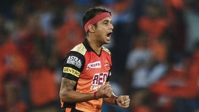 Siddharth Kaul during his time in the IPL with Sunrisers Hyderabad (AFP) Siddharth Kaul during his time in the IPL with Sunrisers Hyderabad (AFP)