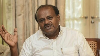 HD Kumarswamy will soon hold meeting with party workers at Channapatna, where his son faced a defeat. (AP) HD Kumarswamy will soon hold meeting with party workers at Channapatna, where his son faced a defeat. (AP)