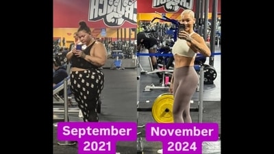 The emotional and physical transformation behind losing 90+ kilos: A coach’s viral story (Photo by Instagram/sarahinallsizes)
