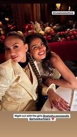 Priyanka Chopra's night out with Natasha Poonawalla. Priyanka Chopra's night out with Natasha Poonawalla.