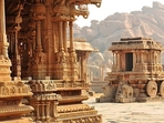 The Vitthala Temple in Karnataka's Hampi. (Twitter/Vertigo_Warrior)