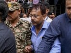 Kolkata: CBI officials produce the former principal of RG Kar Medical College Sandip Ghosh, at a city court in Kolkata on Sept. 3. (PTI)