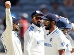Indian players celebrate after beating Australia by 295 runs in Perth during the 2024 Border-Gavaskar Trophy. Indian players celebrate after beating Australia by 295 runs in Perth during the 2024 Border-Gavaskar Trophy.