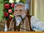 Prime Minister Narendra Modi addresses a gathering during an event, in Bhubaneswar, Friday. Prime Minister Narendra Modi addresses a gathering during an event, in Bhubaneswar, Friday.