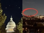 According to the NYP, US Air Force veteran and licensed tour guide Dennis Diggins' snap of an apparent UFO sighting over the US Capitol Hill has sparked concerns online. According to the NYP, US Air Force veteran and licensed tour guide Dennis Diggins' snap of an apparent UFO sighting over the US Capitol Hill has sparked concerns online.