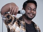 Comic performer Haseeb Khan Comic performer Haseeb Khan