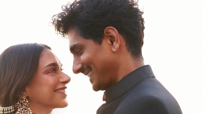 Aditi Rao Hydari and Siddharth got engaged in March this year. Aditi Rao Hydari and Siddharth got engaged in March this year.