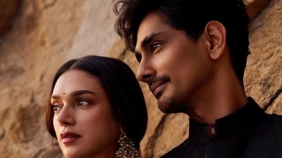 Aditi Rao Hydari and Siddharth reportedly fell in love on the sets of their film Maha Samundram in 2021. Aditi Rao Hydari and Siddharth reportedly fell in love on the sets of their film Maha Samundram in 2021.