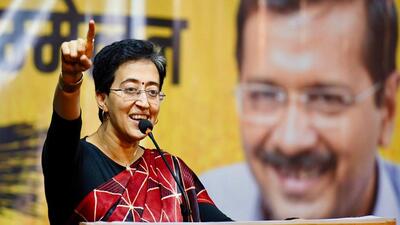 A group of bus marshals were also present in the Delhi assembly gallery during the discussions in the assembly. (Atishi | Facebook) A group of bus marshals were also present in the Delhi assembly gallery during the discussions in the assembly. (Atishi | Facebook)
