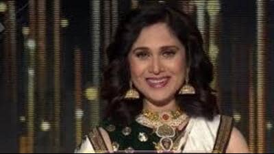 Actress Meenakshi Seshadri will portray the role of Draupadi at the ongoing International Gita Mahotsav-2024 in Kurukshetra. (HT File)