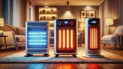 Battle of the elements choosing the perfect room heater for your home with electric, gas and infrared options. Battle of the elements choosing the perfect room heater for your home with electric, gas and infrared options.