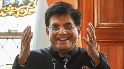 Commerce and industry minister Piyush Goyal. (AP Photo) Commerce and industry minister Piyush Goyal. (AP Photo)