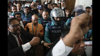 Delhi, surely, is not the guardian of Bangladeshi Hindus, but as a liberal democracy, it is entitled to flag its concerns about the rights of minorities (REUTERS)