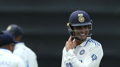 India batter Shubman Gill during the practice match between India and India A at the WACA in Perth. (AFP) India batter Shubman Gill during the practice match between India and India A at the WACA in Perth. (AFP)