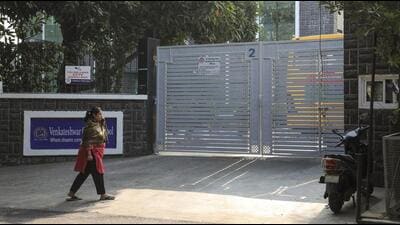 Police conducted checks and students were evacuated as a safety precaution. (PTI) Police conducted checks and students were evacuated as a safety precaution. (PTI)