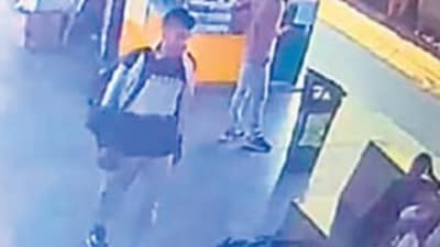 The accused Rahul Karamveer Jat was spotted on CCTVs at the railway station