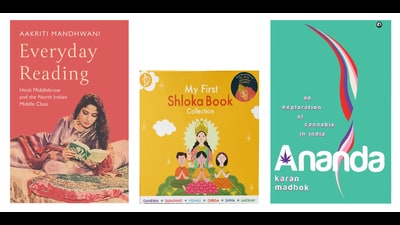 This week’s pick of interesting reads includes an entertaining study of cannabis in India, a volume about the reading culture of north India in the post Independence period, and an illustrated set of Sanskrit shlokas for children. (Akash Shrivastav) This week’s pick of interesting reads includes an entertaining study of cannabis in India, a volume about the reading culture of north India in the post Independence period, and an illustrated set of Sanskrit shlokas for children. (Akash Shrivastav)
