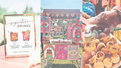Food trends that are hit this wedding season. (Source: Instagram) Food trends that are hit this wedding season. (Source: Instagram)