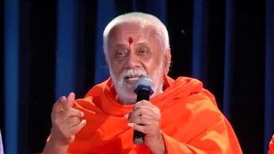 Vishwa Vokkaliga Mahasamastana Math seer Kumara Chandrashekaranatha Swamiji. (YouTube) Vishwa Vokkaliga Mahasamastana Math seer Kumara Chandrashekaranatha Swamiji. (YouTube)