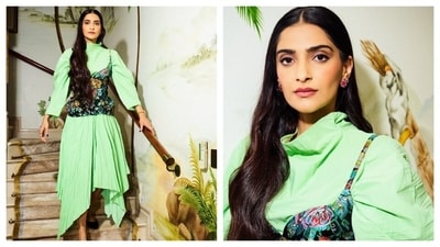 Would you give the neon trend a try after this Sonam Kapoor look? (Instagram/Sonam Kapoor) Would you give the neon trend a try after this Sonam Kapoor look? (Instagram/Sonam Kapoor)