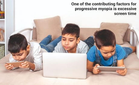 Because myopia can worsen quickly during childhood and adolescence, children should use myopia control lenses.