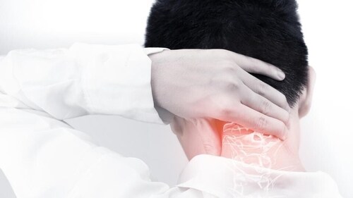 Cervical spondylosis can be contained by exercising, giving fomentation and taking medicines. (Shutterstock) Cervical spondylosis can be contained by exercising, giving fomentation and taking medicines. (Shutterstock)