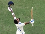 Virat Kohli scored an unbeaten 100 in 143 balls in the second innings in Perth Virat Kohli scored an unbeaten 100 in 143 balls in the second innings in Perth