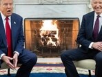 US President Joe Biden (right) and US President-elect Donald Trump US President Joe Biden (right) and US President-elect Donald Trump