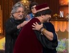 Govinda and Krushna Abhishek on The Great Indian Kapil Show. Govinda and Krushna Abhishek on The Great Indian Kapil Show.