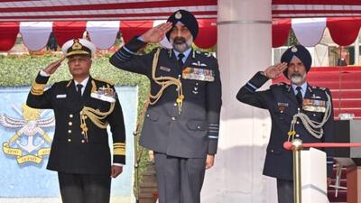 Chief of the Air Staff Air Chief Marshal Amar Preet Singh during the Passing Out Parade of the 147th Course of the National Defence Academy, in Pune district, on Saturday. (PTI) Chief of the Air Staff Air Chief Marshal Amar Preet Singh during the Passing Out Parade of the 147th Course of the National Defence Academy, in Pune district, on Saturday. (PTI)