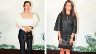 Malaika Arora and Seema Sajdeh attend launch of Arpita Khan's Mumbai restaurant Malaika Arora and Seema Sajdeh attend launch of Arpita Khan's Mumbai restaurant