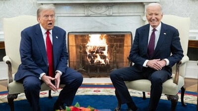 US President Joe Biden (right) and US President-elect Donald Trump (AFP) US President Joe Biden (right) and US President-elect Donald Trump (AFP)