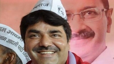 Naresh Balyan was arrested at Delhi Police's Crime Branch office in RK Puram. (HT File Photo)
