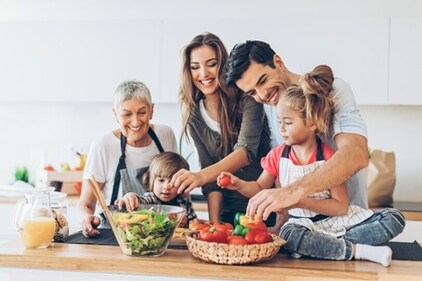 Watching our own eating habits, especially around the child will help in curbing the risk of childhood obesity later. (Unsplash) Watching our own eating habits, especially around the child will help in curbing the risk of childhood obesity later. (Unsplash)