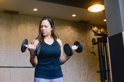 Upper body workout strengthens chest, back, shoulders, and arms. (Pexels) Upper body workout strengthens chest, back, shoulders, and arms. (Pexels)