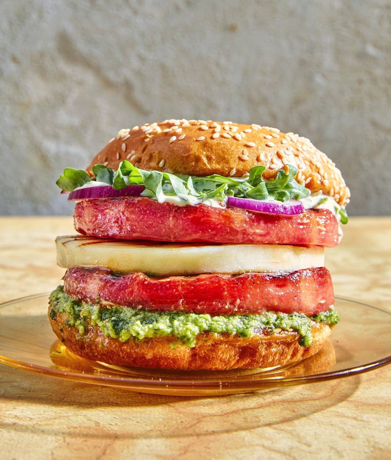 The grilled paneer and watermelon sandwich. (Photo: Suech and Beck) The grilled paneer and watermelon sandwich. (Photo: Suech and Beck)