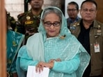 Bangladesh former Prime Minister Sheikh Hasina. (File) Bangladesh former Prime Minister Sheikh Hasina. (File)