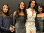 Namrata Shirodkar, Sitara Ghattamaneni attended the Dua Lipa concert in Mumbai with friends. Namrata Shirodkar, Sitara Ghattamaneni attended the Dua Lipa concert in Mumbai with friends.
