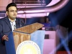 Jay Shah during an event in February 2024 Jay Shah during an event in February 2024