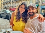 Rohit Sharma and wife Ritika Sajdeh Rohit Sharma and wife Ritika Sajdeh